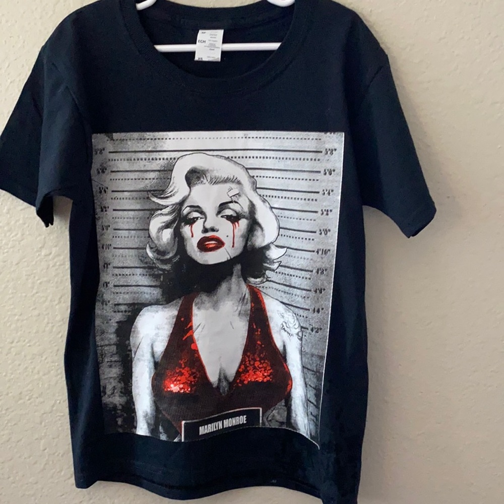 Kids Marilyn Monroe graphic tshirt